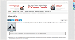 Desktop Screenshot of it-career-coach.net